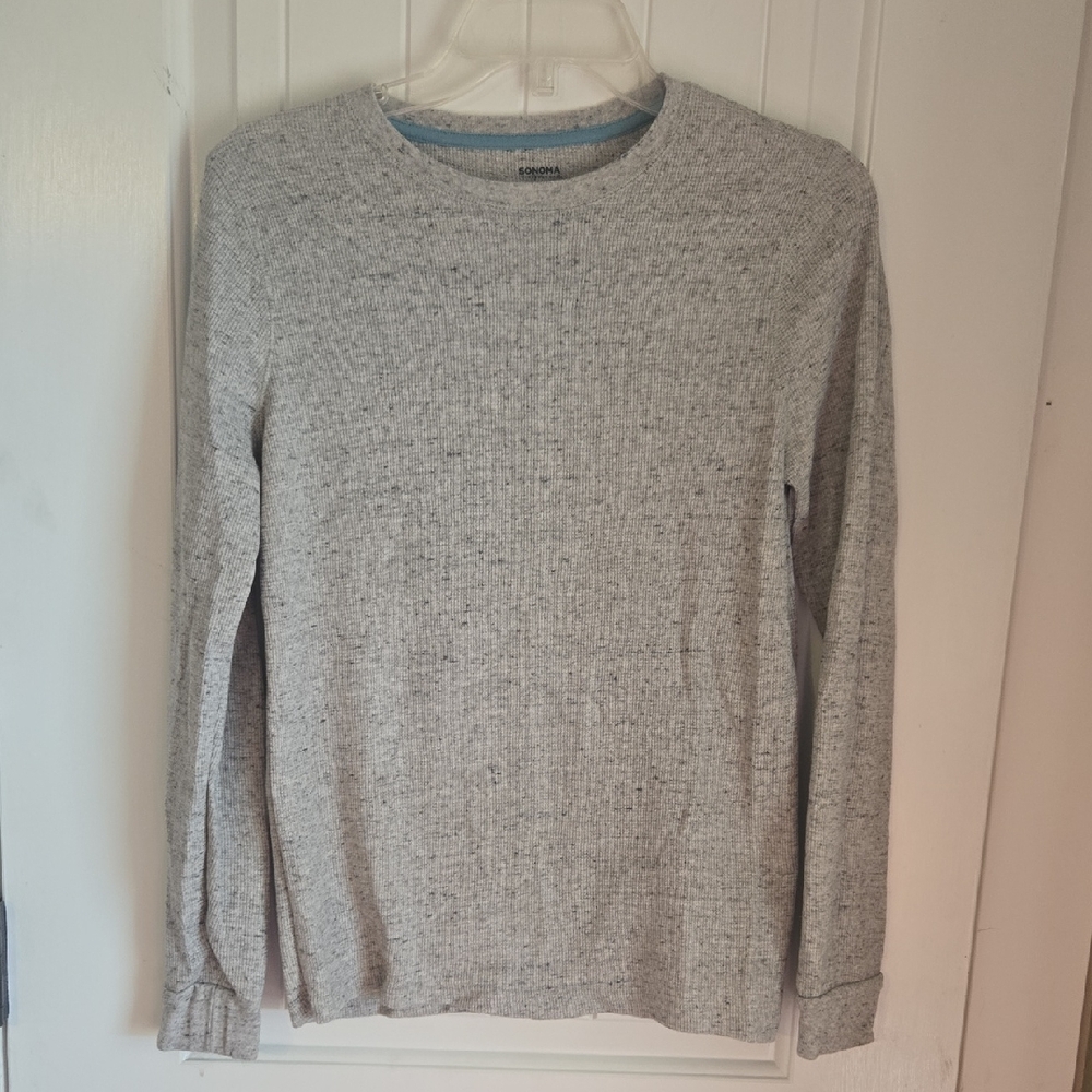 Sonoma Light Gray Long Sleeve Tee